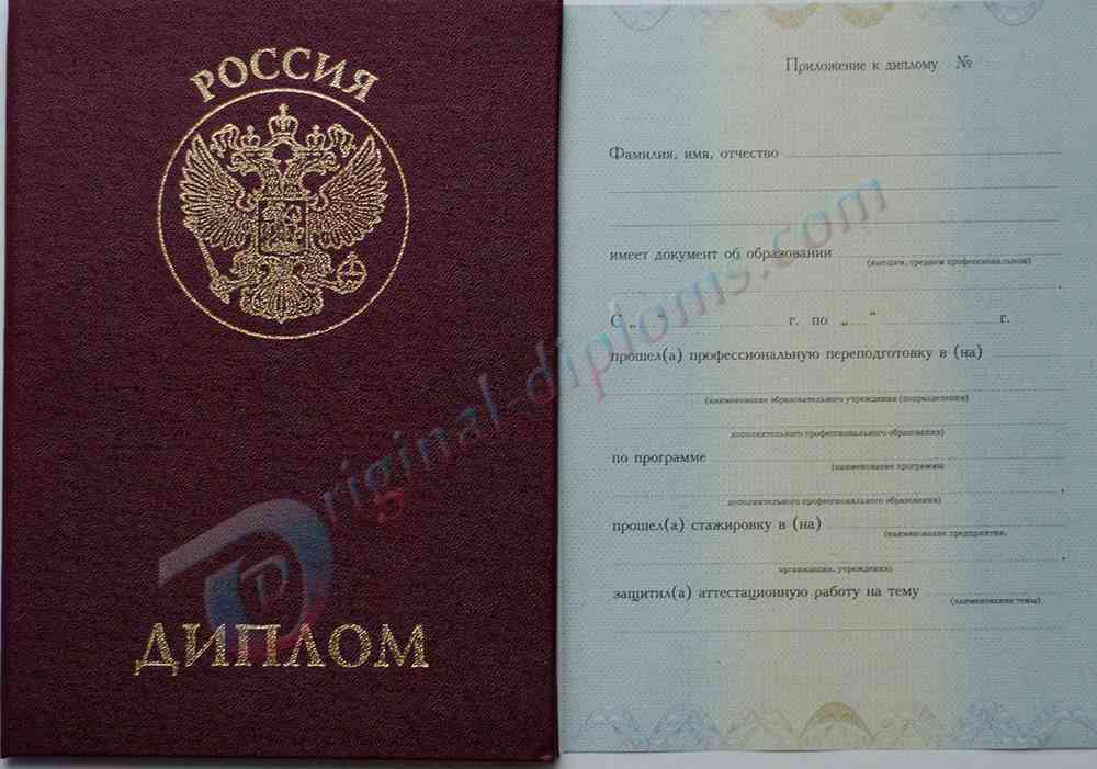 Диплом о переподготовке 2010